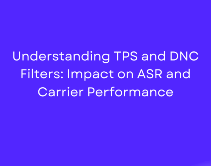 Understanding TPS and DNC Filters: Impact on ASR and Carrier Performance